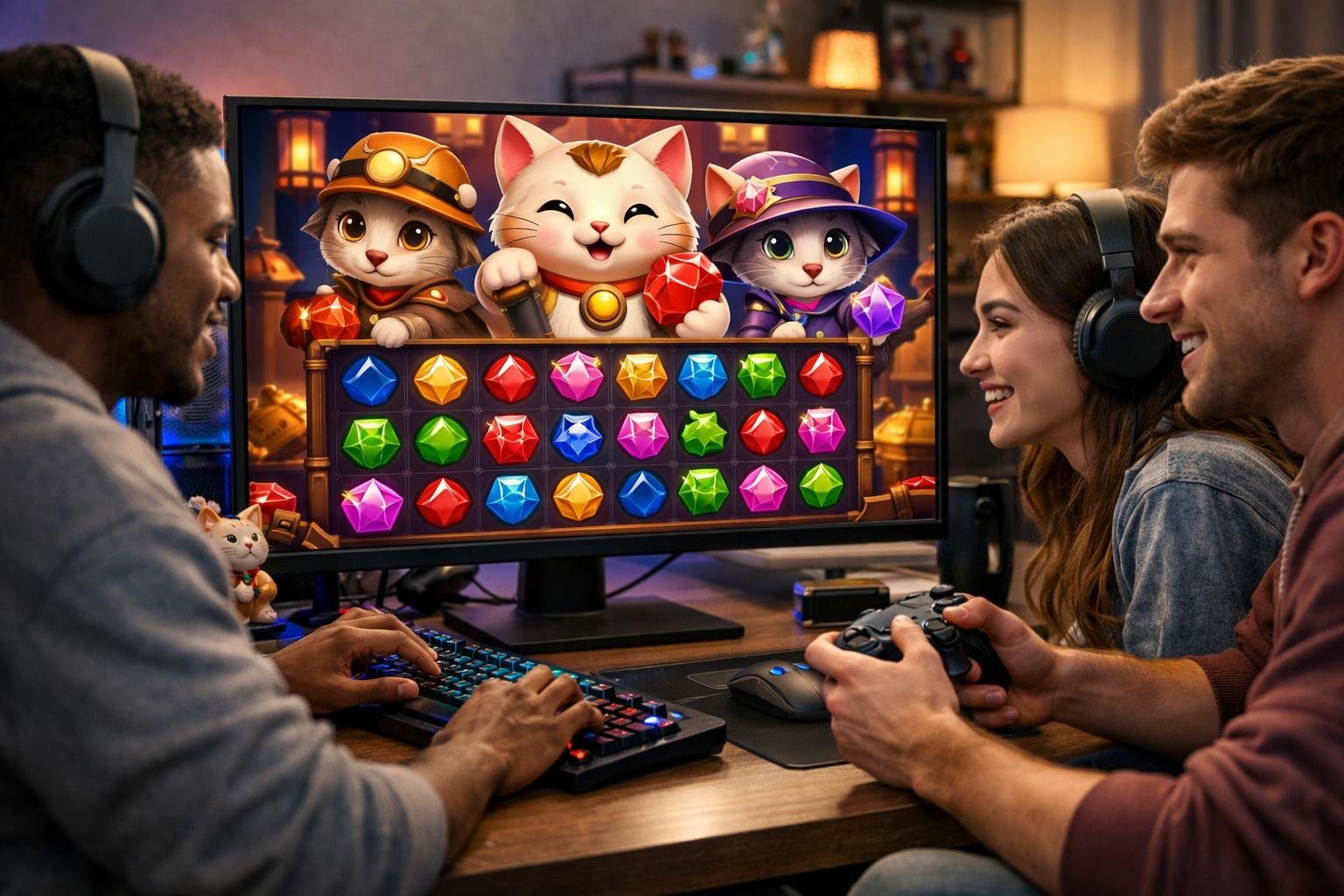 Game Online Neko Gems